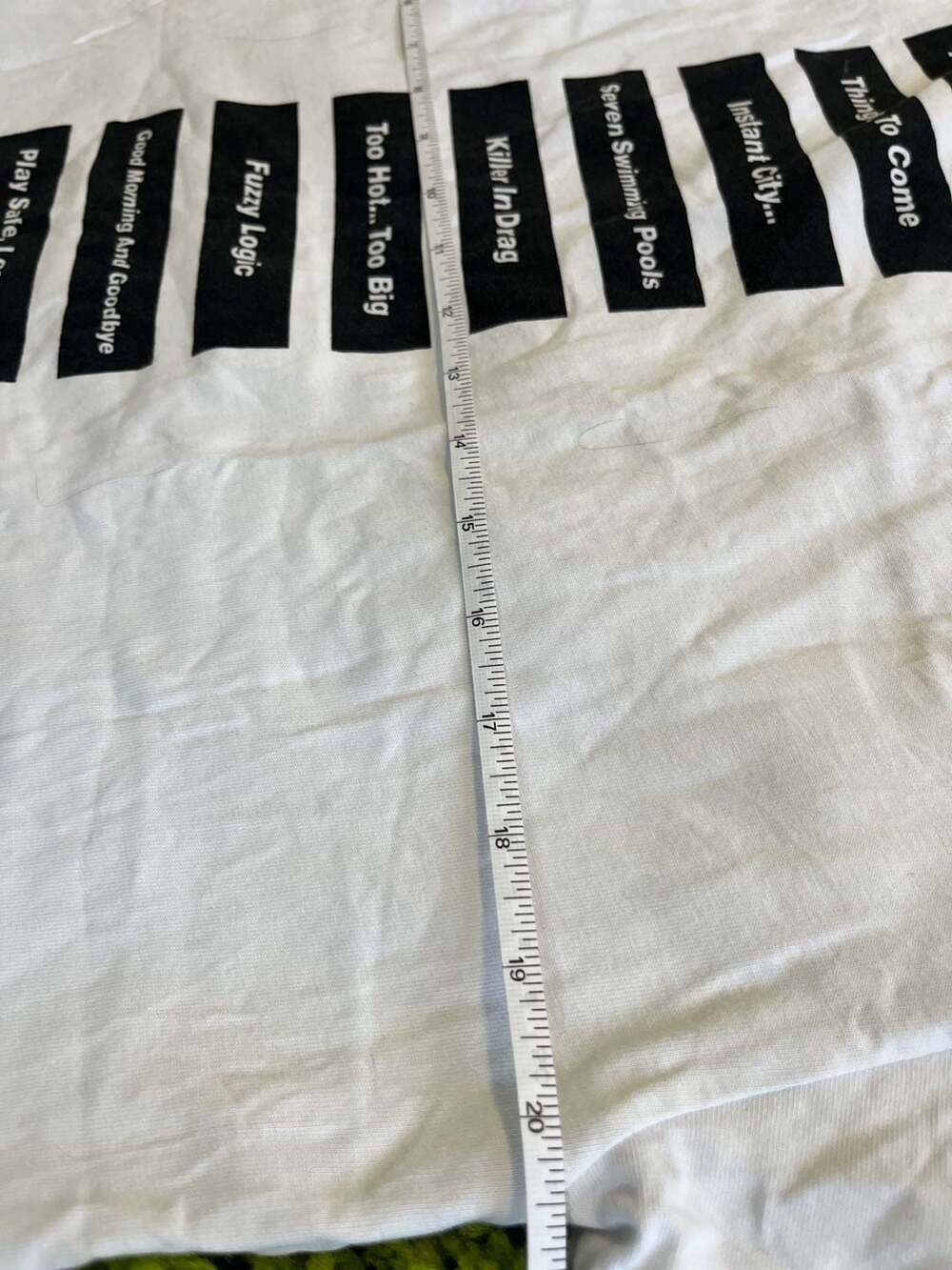 Raf Simons SS18 Script Tee - Picture 9 of 10